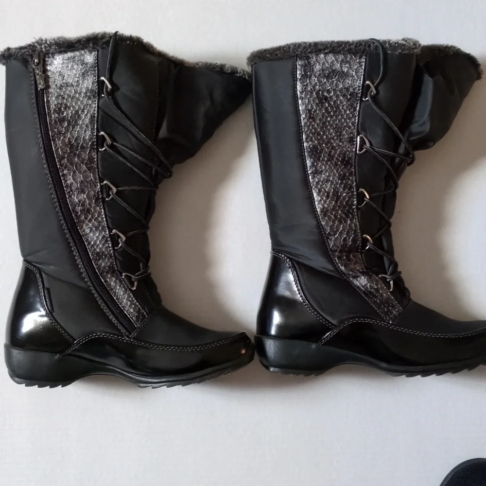 Sporto Women's Black Winter Boots